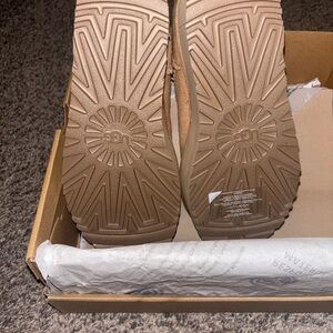 UGG Classic Mini Platform Boots in Tan